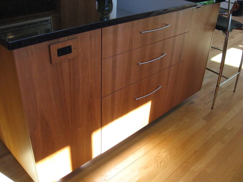 Where to Put outlets on Kitchen Island